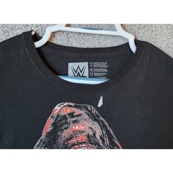 Tommaso Ciampa Masked Authentic WWE NXT Black Graphic T Shirt Size XL - Picture 2 of 9
